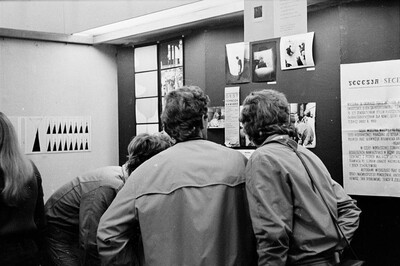 Krzysztof Zarębski, exhibition, Wsp&oacute;łczesna Gallery, Warsaw, 1973