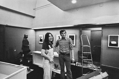 Krzysztof Zarębski, exhibition, Wsp&oacute;łczesna Gallery, Warsaw, 1973