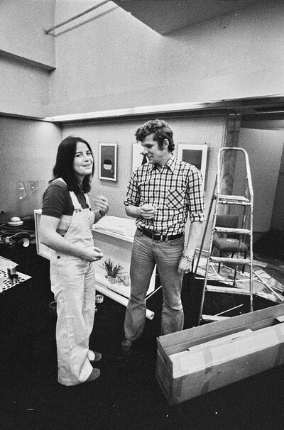 Krzysztof Zarębski, exhibition, Wsp&oacute;łczesna Gallery, Warsaw, 1973