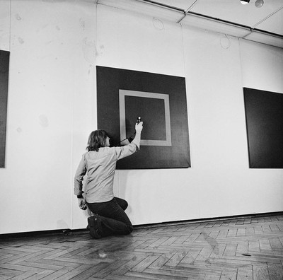 Live Gallery, recording at Foksal Gallery, 1974