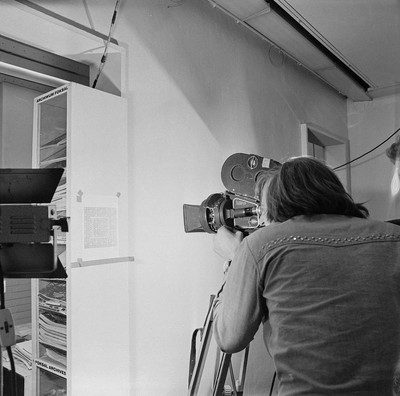 Live Gallery, recording at Foksal Gallery, 1974