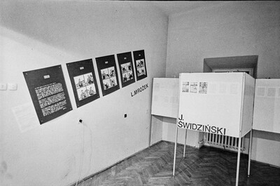 "Labirynt Gallery's Offer", LDK Labirynt Gallery and BWA Gallery, Lublin, 1976