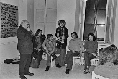 Andrzej Partum, "List of Culture and Art Ignoramuses", Repassage Gallery, Warsaw 1973
