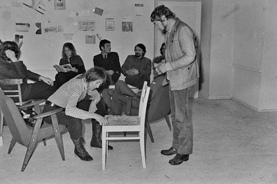 Andrzej Partum, "List of Culture and Art Ignoramuses", Repassage Gallery, Warsaw 1973