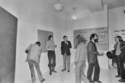 Andrzej Partum, "List of Culture and Art Ignoramuses", Repassage Gallery, Warsaw 1973