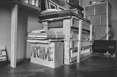 Andrzej Partum, Poetry Office, Warsaw (Podchorążych Street), 1982