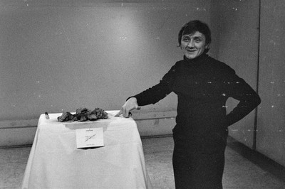 Andrzej Partum, "Stench", Repassage Gallery, Warsaw, 1977