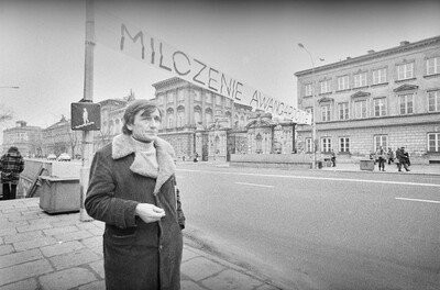 "Live Gallery", Andrzej Partum "Avantgarde Silence", Warsaw, 1974