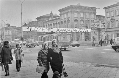 "Live Gallery", Andrzej Partum "Avantgarde Silence", Warsaw, 1974
