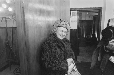 "Live Gallery", Andrzej Partum, Poetry Office (Poznańska Street), Warsaw, 1974