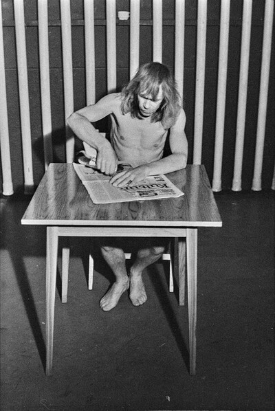 Jerzy Bereś, "Ritual of Culture", Riwiera Remont Student Club, Warsaw, 1977