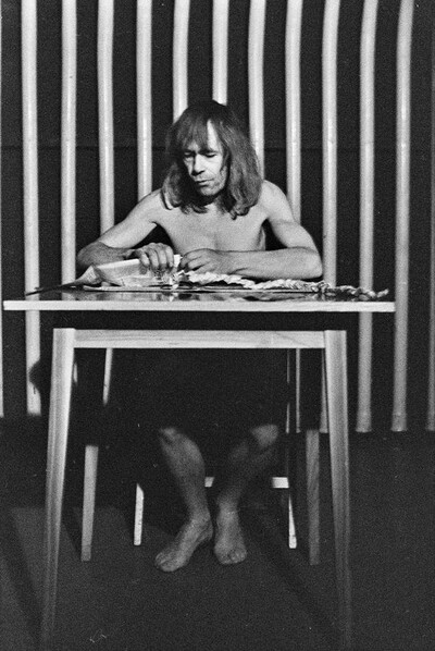 Jerzy Bereś, "Ritual of Culture", Riwiera Remont Student Club, Warsaw, 1977