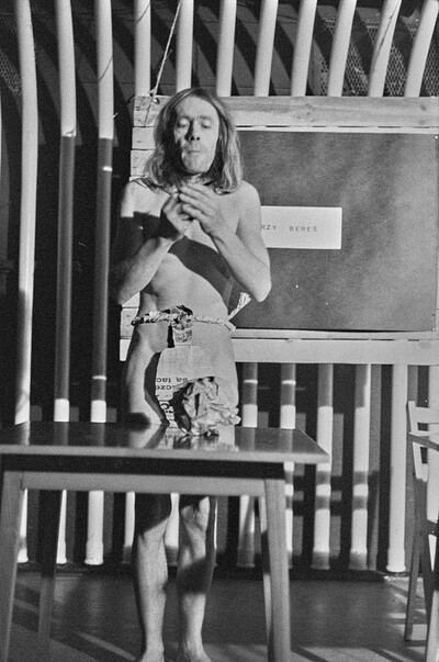 Jerzy Bereś, "Ritual of Culture", Riwiera Remont Student Club, Warsaw, 1977