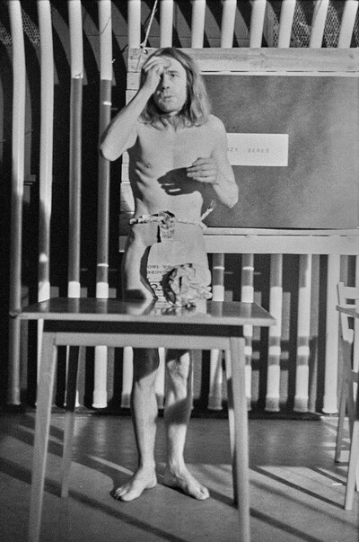 Jerzy Bereś, "Ritual of Culture", Riwiera Remont Student Club, Warsaw, 1977
