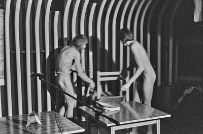 Jerzy Bereś, "Ritual of Culture", Riwiera Remont Student Club, Warsaw, 1977