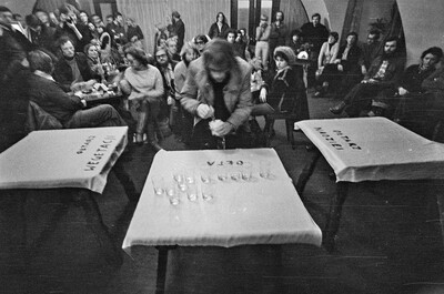 Jerzy Bereś, "Existential Ritual", LDK Labirynt Gallery, Lublin, 1976