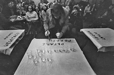 Jerzy Bereś, "Existential Ritual", LDK Labirynt Gallery, Lublin, 1976