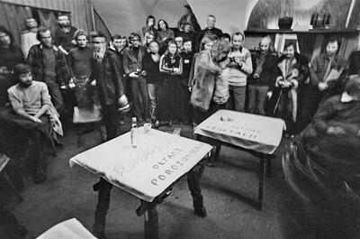 Jerzy Bereś, "Existential Ritual", LDK Labirynt Gallery, Lublin, 1976