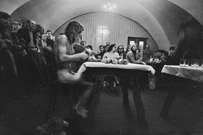 Jerzy Bereś, "Existential Ritual", LDK Labirynt Gallery, Lublin, 1976