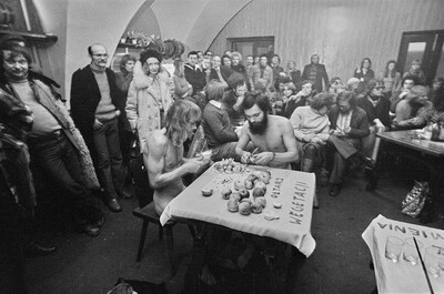 Jerzy Bereś, "Existential Ritual", LDK Labirynt Gallery, Lublin, 1976