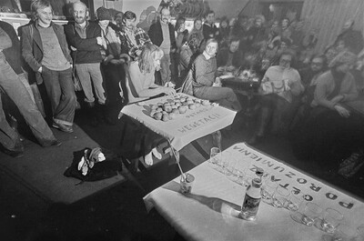 Jerzy Bereś, "Existential Ritual", LDK Labirynt Gallery, Lublin, 1976