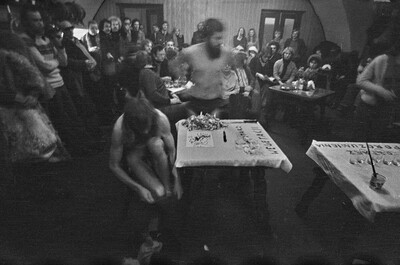 Jerzy Bereś, "Existential Ritual", LDK Labirynt Gallery, Lublin, 1976