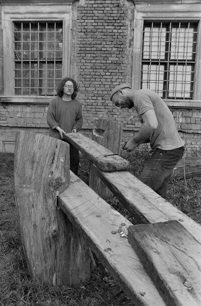 Exhibition "Wschodnia Circles", Ujazdowski Castle Centre for Contemporary Art, Warsaw, 1991