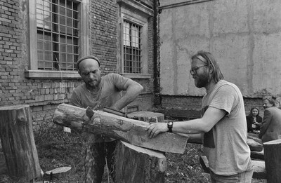 Exhibition "Wschodnia Circles", Ujazdowski Castle Centre for Contemporary Art, Warsaw, 1991