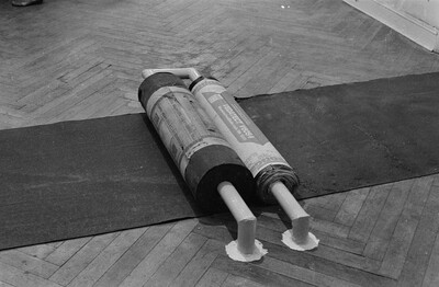 Adam Klimczak, "I Connected with Wschodnia", Wschodnia Gallery, Ł&oacute;dź, 1991