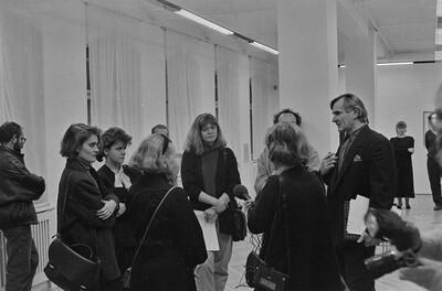 Exhibition "Ł&oacute;dź Neo-avantgarde Movement 1970-1992", Grohman Palace, Ł&oacute;dź, 1992