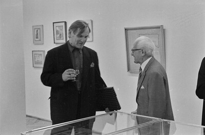 Exhibition "Ł&oacute;dź Neo-avantgarde Movement 1970-1992", Grohman Palace, Ł&oacute;dź, 1992