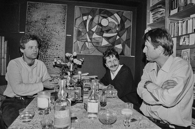 J&oacute;zef Robakowski, "Meeting at the Exchange Gallery", Exchange Gallery, Ł&oacute;dź, 1987