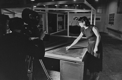 "Construction in Process" exhibition, Ł&oacute;dź, 1981