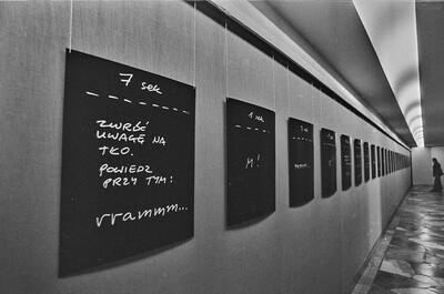 Piotr Bernacki, Wojciech Bruszewski, Jan Wojciechowski, "Conceptions", Współczesna Gallery, 1975