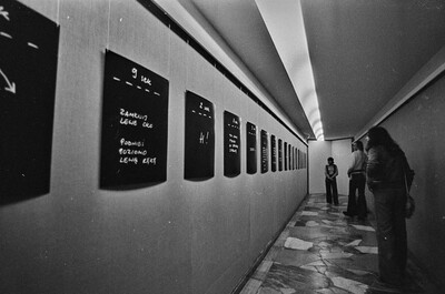 Piotr Bernacki, Wojciech Bruszewski, Jan Wojciechowski, "Conceptions", Współczesna Gallery, 1975