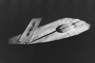 Krzysztof Zarębski, performance of "Ambush", Repassage Gallery, Warsaw, 1974