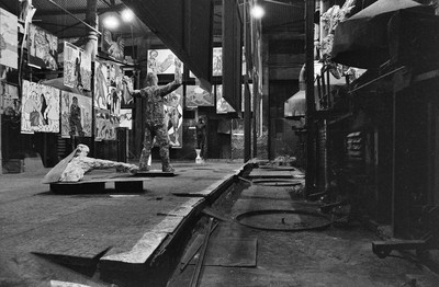 What's Up? exhibition, former Norblin factory, Warsaw, 1987