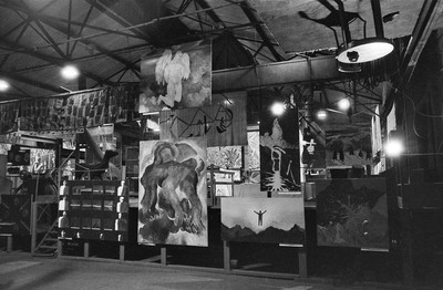 What's Up? exhibition, former Norblin factory, Warsaw, 1987