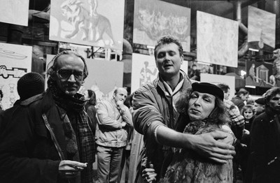 What's Up? exhibition, former Norblin factory, Warsaw, 1987