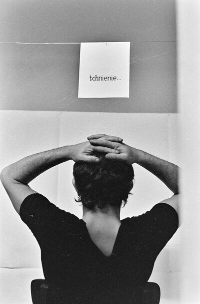 Performance exhibition, session and readings "RECORDS", BWA Gallery, Lublin, 1983