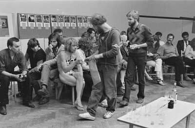 Performance exhibition, session and readings "RECORDS", BWA Gallery, Lublin, 1983