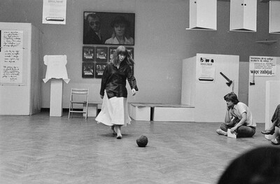 Performance exhibition, session and readings "RECORDS", BWA Gallery, Lublin, 1983