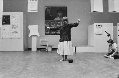 Performance exhibition, session and readings "RECORDS", BWA Gallery, Lublin, 1983