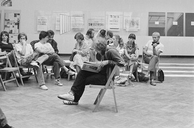 Performance exhibition, session and readings "RECORDS", BWA Gallery, Lublin, 1983