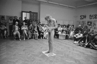 Performance exhibition, session and readings "RECORDS", BWA Gallery, Lublin, 1983