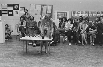 Performance exhibition, session and readings "RECORDS", BWA Gallery, Lublin, 1983