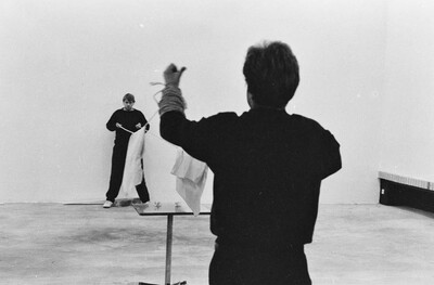"Videoperfomance" international artists meeting, Koszalin, 1990