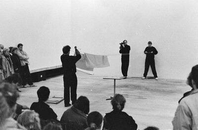 "Videoperfomance" international artists meeting, Koszalin, 1990