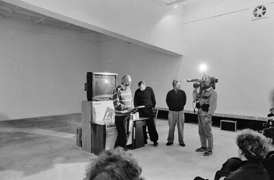 "Videoperfomance" international artists meeting, Koszalin, 1990