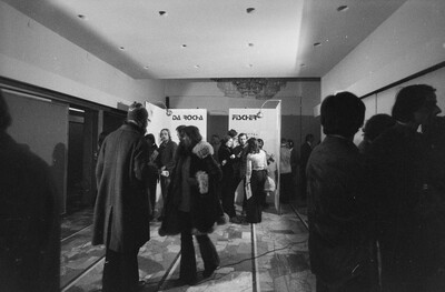 Exhibition "Forms of Artistic Activity", Wsp&oacute;łczesna Gallery, Warsaw, 1970s